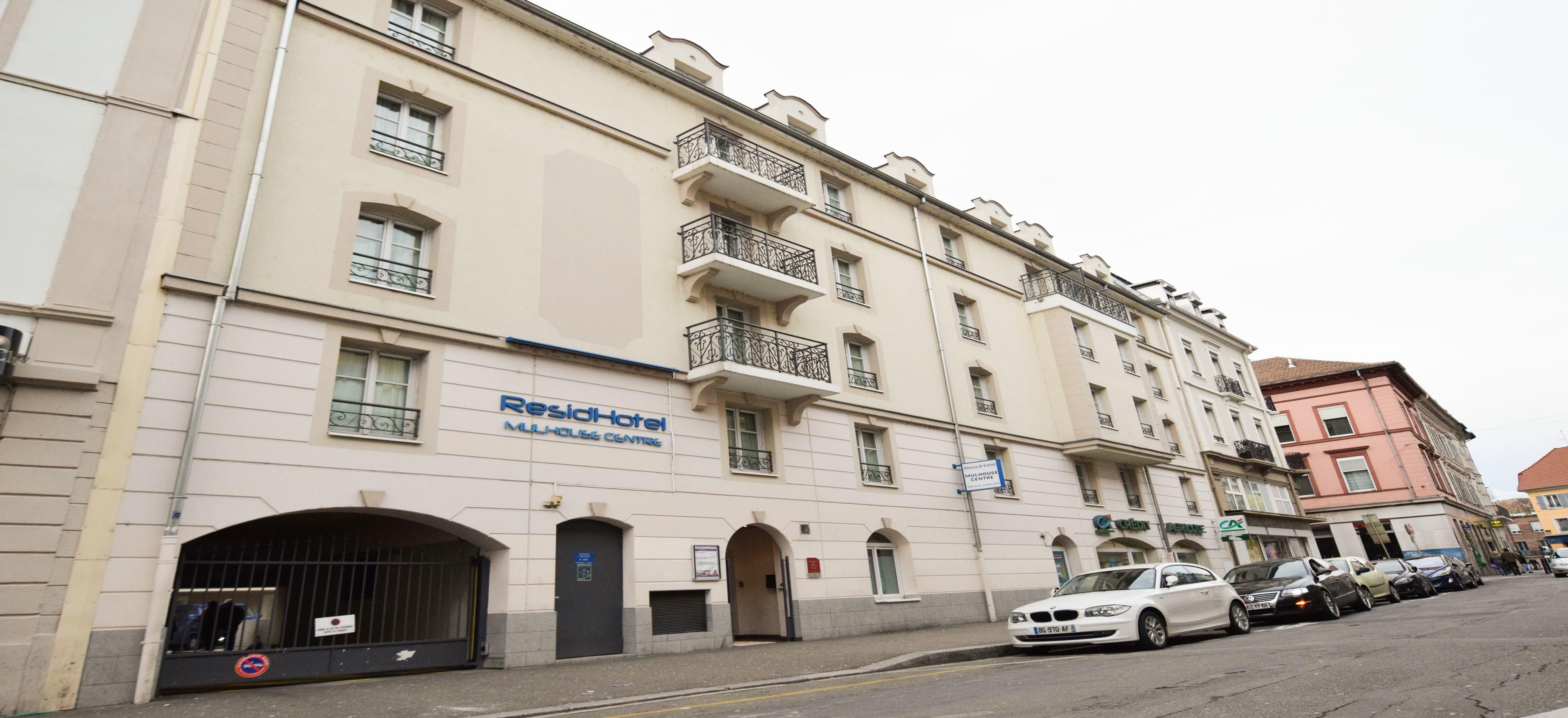 เรซิดโฮเทล มุลเฮาส์ ซ็องทร์ Aparthotel มูลูส ภายนอก รูปภาพ